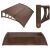 Springos Brown Door Awning Multiple Views