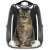 Springos® Pet Carrier Backpack for Cats and Small Dogs, Transparent, Gray
