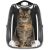 Springos Pa0229 clear pet carrier backpack with cat inside