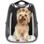 Springos Pa0229 transparent pet carrier backpack with small dog inside