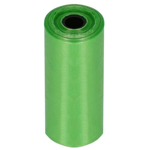 Springos® rolka vreciek na psí exkrementy v zelenej farbe