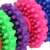 Springos® dog chew toy, colorful rubber chew toy for dogs, multi-colored dog chew toy, close-up