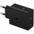 Samsung Super Fast Charger Adapter Duo 50W, black, angled view