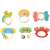 Sensory rattle rattle set of 6 pieces. 106472412