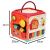 Ikonka 6-in-1 Interactive Learning Cube with dimensions
