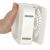 White clip-on night light with fan in hand