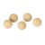 Wooden balls for balance board toy