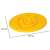Yellow balance board with maze and wooden ball, 46.5 cm x 36.5 cm