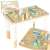 Lulilo LUDO Montessori activity table with packaging and close-up of the table