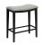 Timeless Tools grey upholstered bar stool