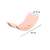 Pink balance board with embossed surface, 83x28cm, dimensions