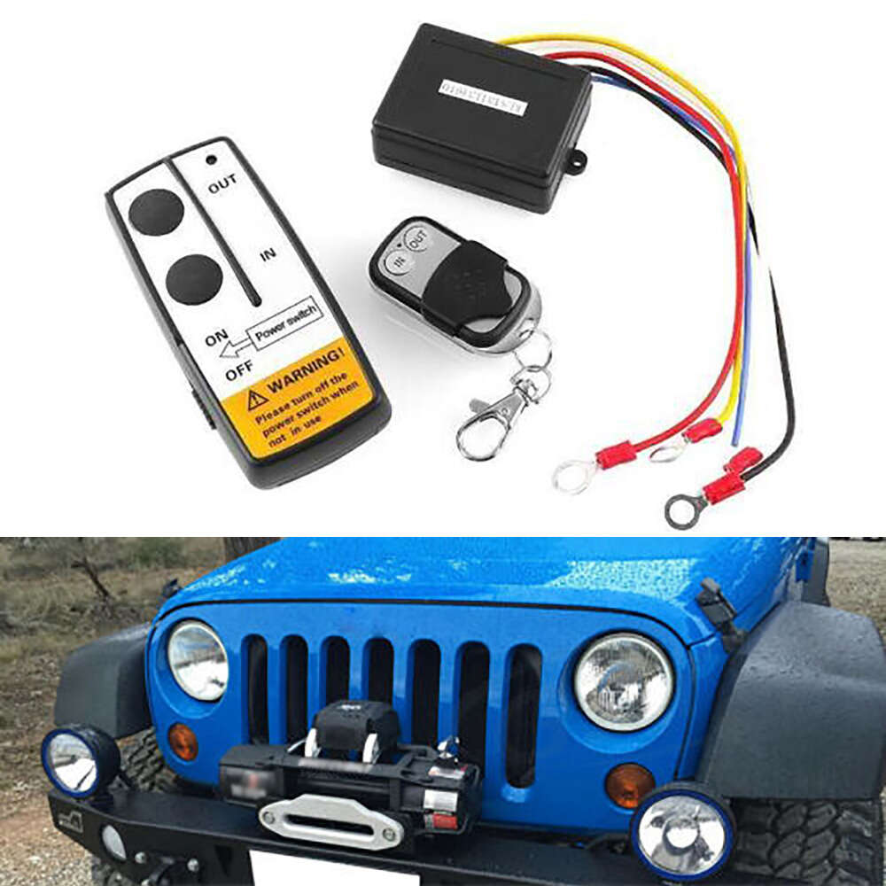 Module 2 Wireless Remote Control for Winch Operation, for Off-Road Vehicles, ATVs, SSVs, QUADs (AVX-T290519-8)