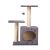 PetHaus Grey and Beige Cat Tree with Sisal Scratching Post