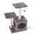 PetHaus Grey and Beige Cat Tree with Platforms and Condo