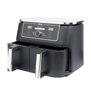 Front view of Ninja Foodi Max Dual Zone Air Fryer AF400EU - Ninja
