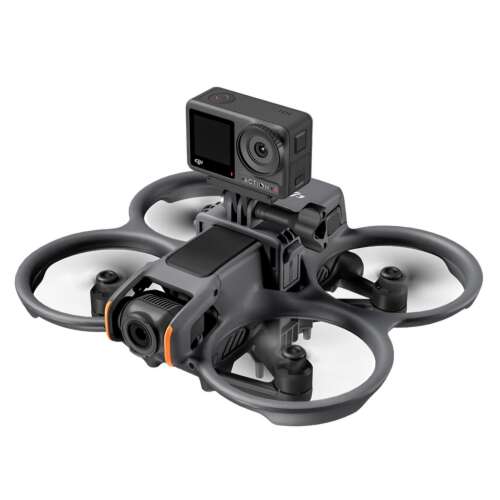 STARTRC DJI Avata 2 drón akciókamerával felszerelve a kiegészítő rögzítőgyűrű segítségével