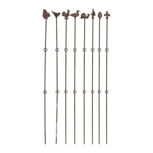 Öntöttvas növénytámasztó pálca, csiga, 125 cm (PY25-C) 125755139