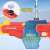 Dollcini electric water gun with expandable water inlet, 680cc large capacity