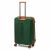 Ella Icon Style Green Rolling Suitcase 84L, angled view