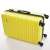 Ella Icon Assign yellow suitcase, back view, 74.5x49x30 cm