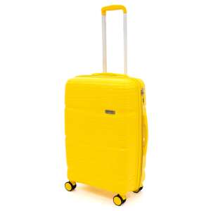 Ella Icon Waves yellow suitcase, 66X43X26 cm - Dressing Accessory