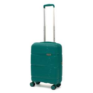 Valiză de cabină Ella Icon Waves Petrol Blue 55x39x19 cm - Valize și genți