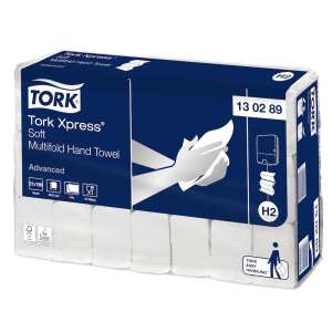 Tork 130289 Xpress Soft Multifold kéztörlő, Advanced, 2 rét., Z hajtogatott 21x180 lap 106536630 - Tork