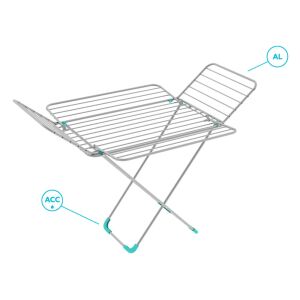 Colombo Flower XXL Álló Ruhaszárító