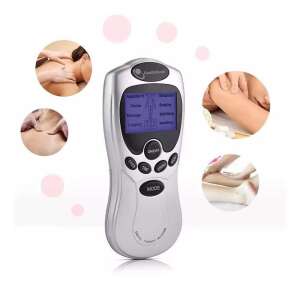 Hordozható izom- és idegstimulátor 8 kezelési programmal és 15 intenzitási szinttel, különböző felhasználási példákkal - Izomstimuláló