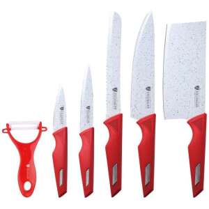 Messerset mit Küchenbeil, Schinkenmesser, Sparschäler 106541603 - Küchenmesser