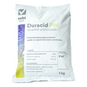 Duracid PW 1kg rovarirtó por hangyák, csótányok és bolhák ellen - Kártevőirtó