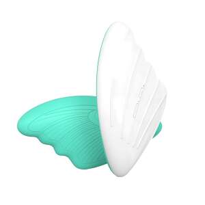 CYBERDUST Breastfeeding Massage Device, White and Green, 3 Heating Modes, 6 Vibrations, Ergonomic Design - Babies & Toddler