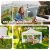 Olivia 3x3 m Gazebo with 2 Side Walls 135209862