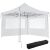 Olivia 3x3 m Gazebo with 2 Side Walls 135209862