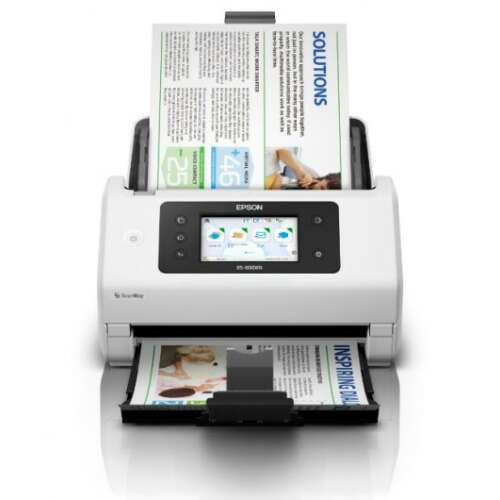 Epson WorkForce DS-800WN Netzwerk-Business-Scanner, weiß, mit Dokumenteneinzug