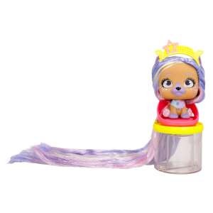 IMC Toys Vip Pets Miley, o păpușă de animal de companie colorată cu păr lung care poate fi coafat și tăiat, perfectă pentru joaca imaginativă - IMC Toys