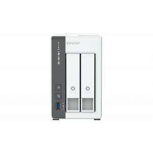 QNAP TS-216G NAS server, white, front view - QNAP Network-attached storage (NAS)