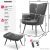 Hygge Upholstered Ergonomic Chair, 150 kg Load Capacity 112398708
