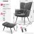 Hygge Upholstered Ergonomic Chair, 150 kg Load Capacity 112398708