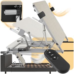 TecTake Cosy Glide Elektryczne Podparcie Pleców - 110x243cm 112387352 - Podparcie łóżka