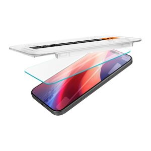 Spigen Glas.tR EZ Fit iPhone 16 Pro képernyővédő telepítése - Spigen