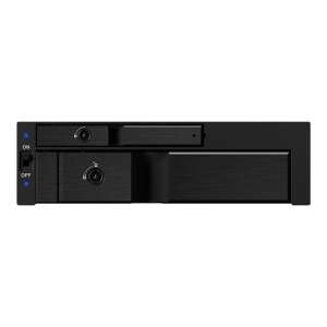 ICY BOX IB-173SSK 5,25 Zoll externes Festplattengehäuse, schwarz - RaidSonic