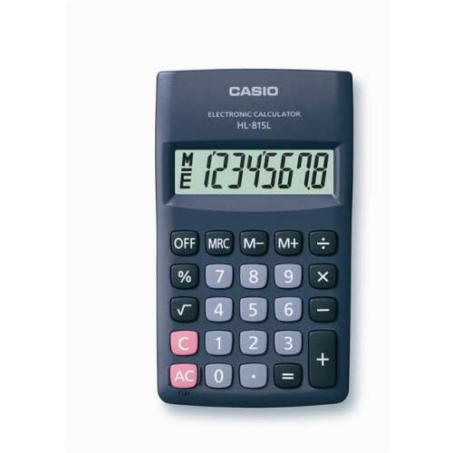 Casio HL-815L fekete elektronikus számológép