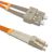 Qoltec 54042 LC/UPC - SC/UPC Optikai Duplex kábel 5m - Narancssárga (54042) 106603497