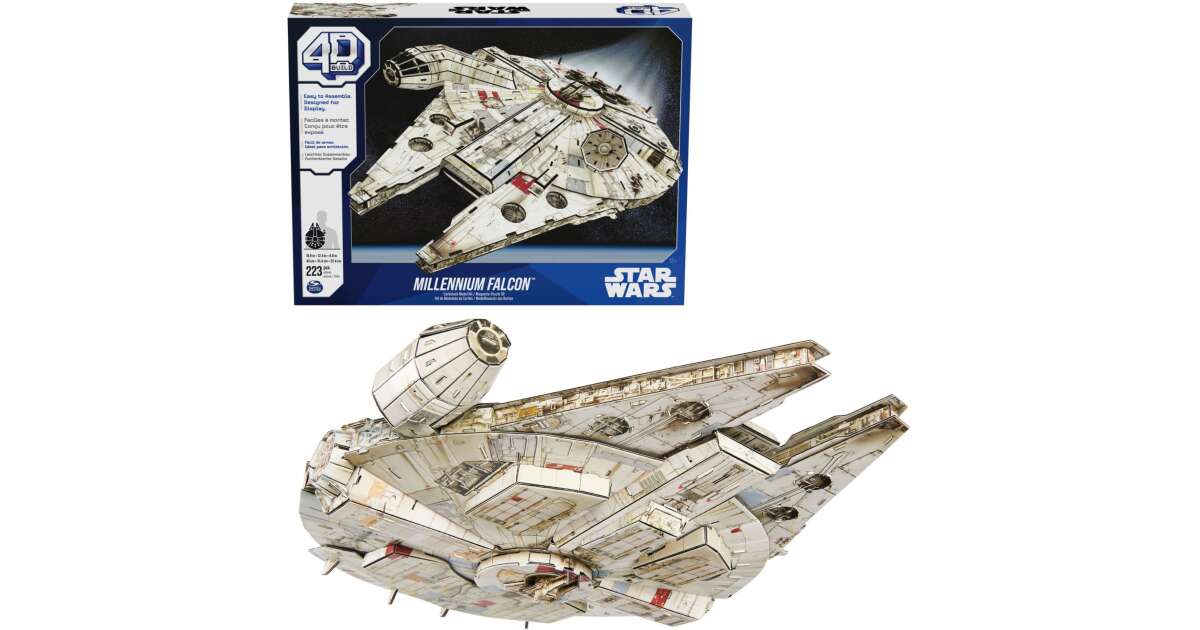 Maquette Puzzle Millennium Falcon STAR WARS - Loisirs créatifs Maquette Puzzle Millennium Falcon STAR WARS - Loisirs créatifs