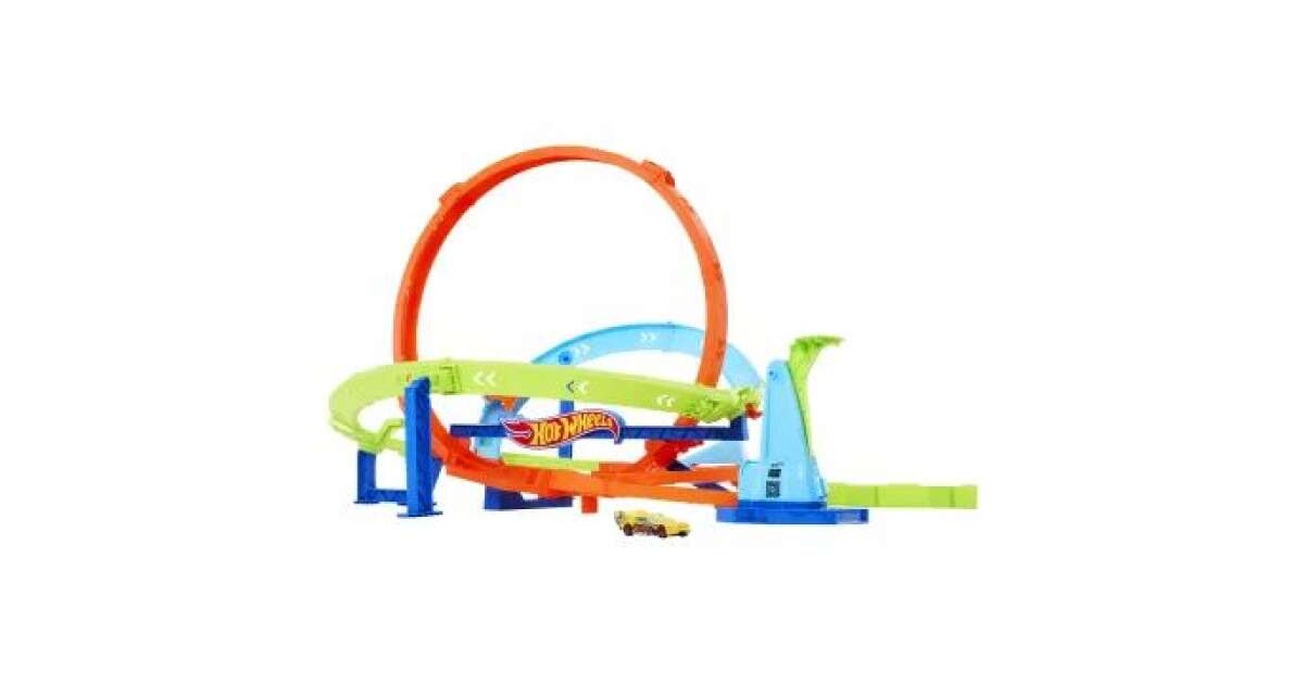 Hot Wheels Action Loop Cyclone Challenge Pályaszett - 45cm+ | Pepita.hu