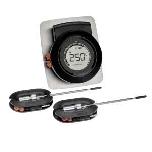 Termometru inteligent wireless digital BBQ TFA 14.1513.01 cu două sonde, negru - Grătar de grădină, unelte de gătit