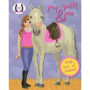 Horses Passion - My Pony and me (purple) - Princess TOP 72213024 Foglalkoztató füzetek, matricás