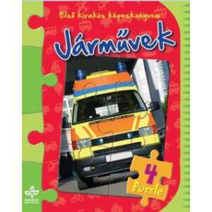 Járművek +4Puzzle 45487813 Gyermek könyvek - Jármű