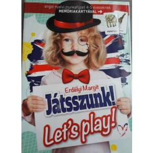 Játsszunk - Let's play - angol nyelvi munkafüzet 4-5 éveseknek 45490585 Gyermek nyelvkönyv
